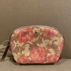 Kate Spade small bag, gold and pink accents